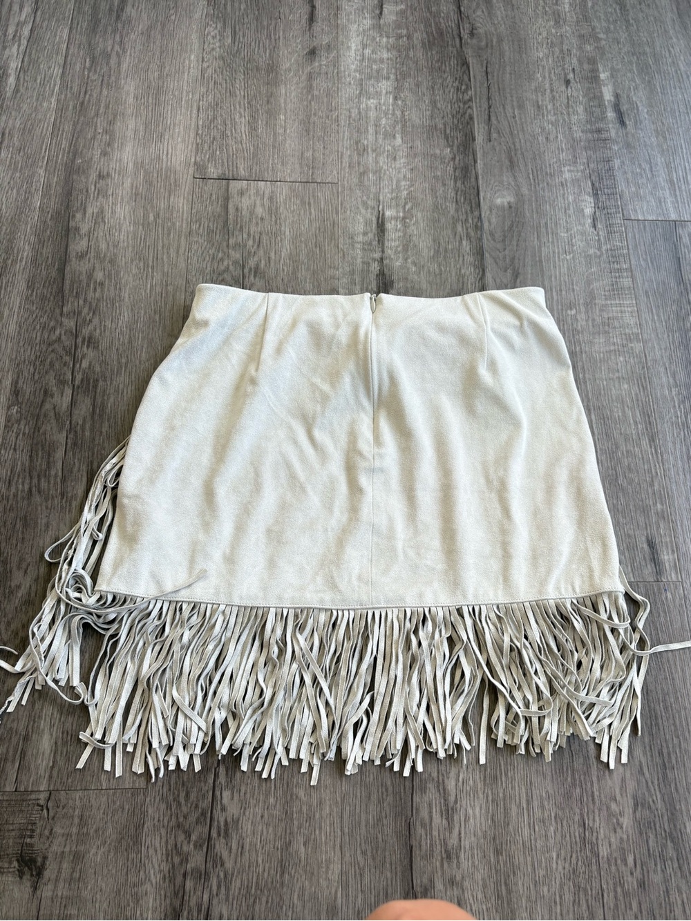 Zara Fringe Mini Skirt S - Picture 6 of 6
